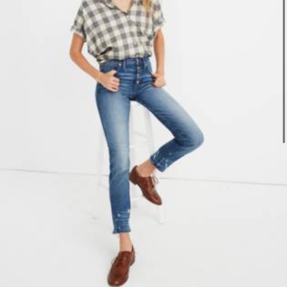Madewell Slim Straight Denim